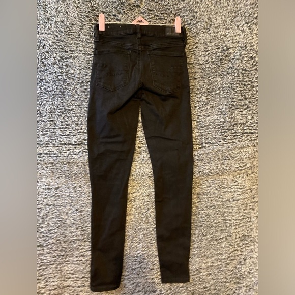 American Eagle Next Level Stretch Denim Leggings Size 00 - Picture 1 of 12